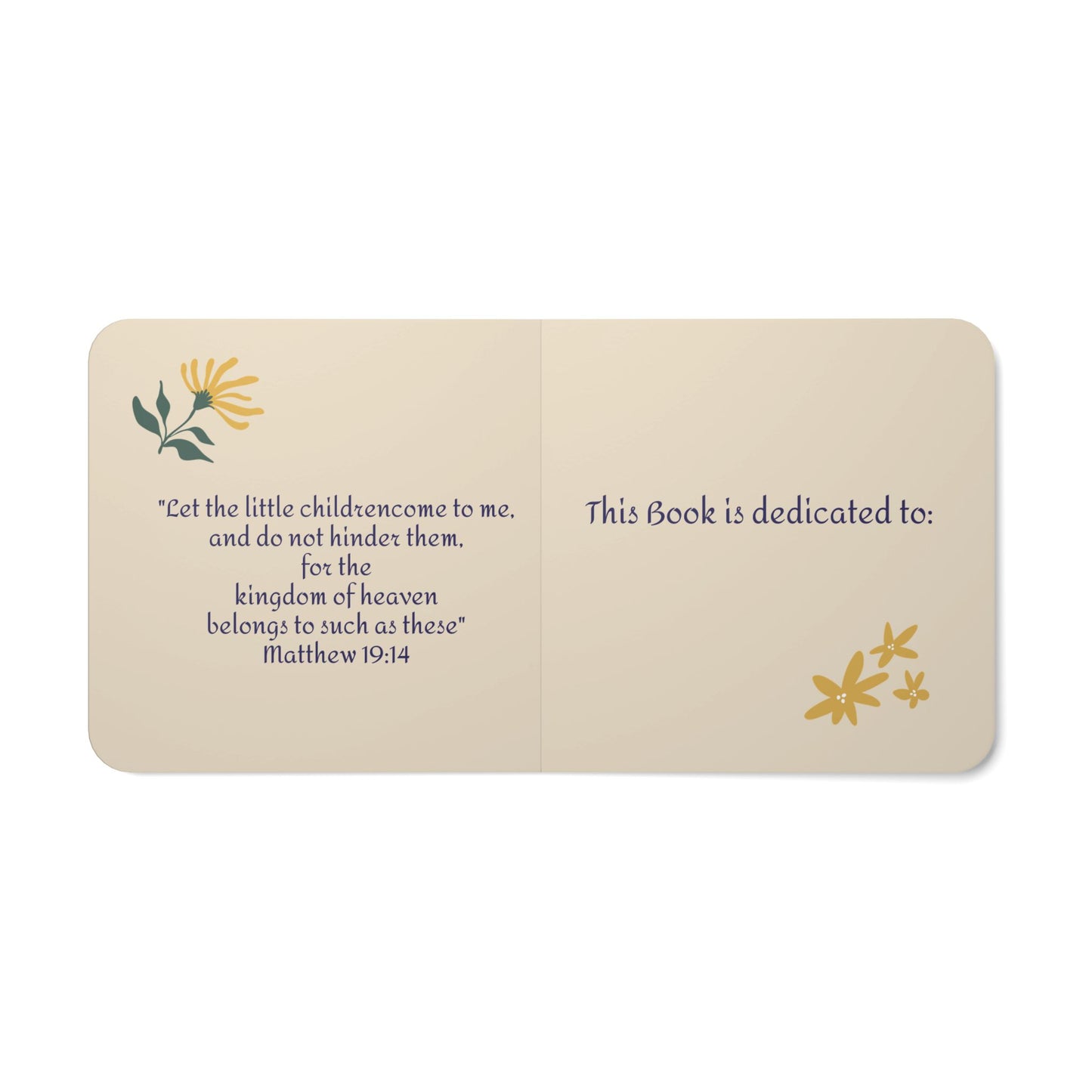 Children's Scripture Board Book — Colorful Encouragement Verses