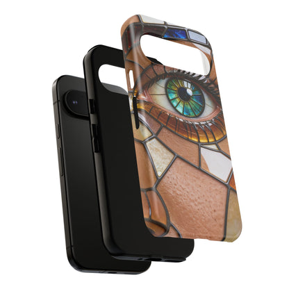 "I'll be Watching You" Tough Phone Case — Artistic Protective Smartphone Cover
