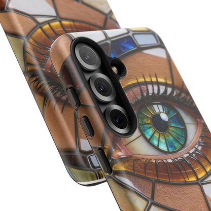 "I'll be Watching You" Tough Phone Case — Artistic Protective Smartphone Cover