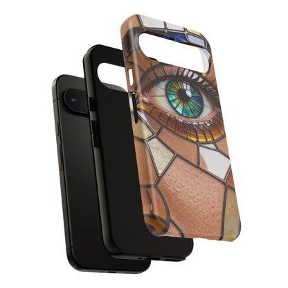 "I'll be Watching You" Tough Phone Case — Artistic Protective Smartphone Cover