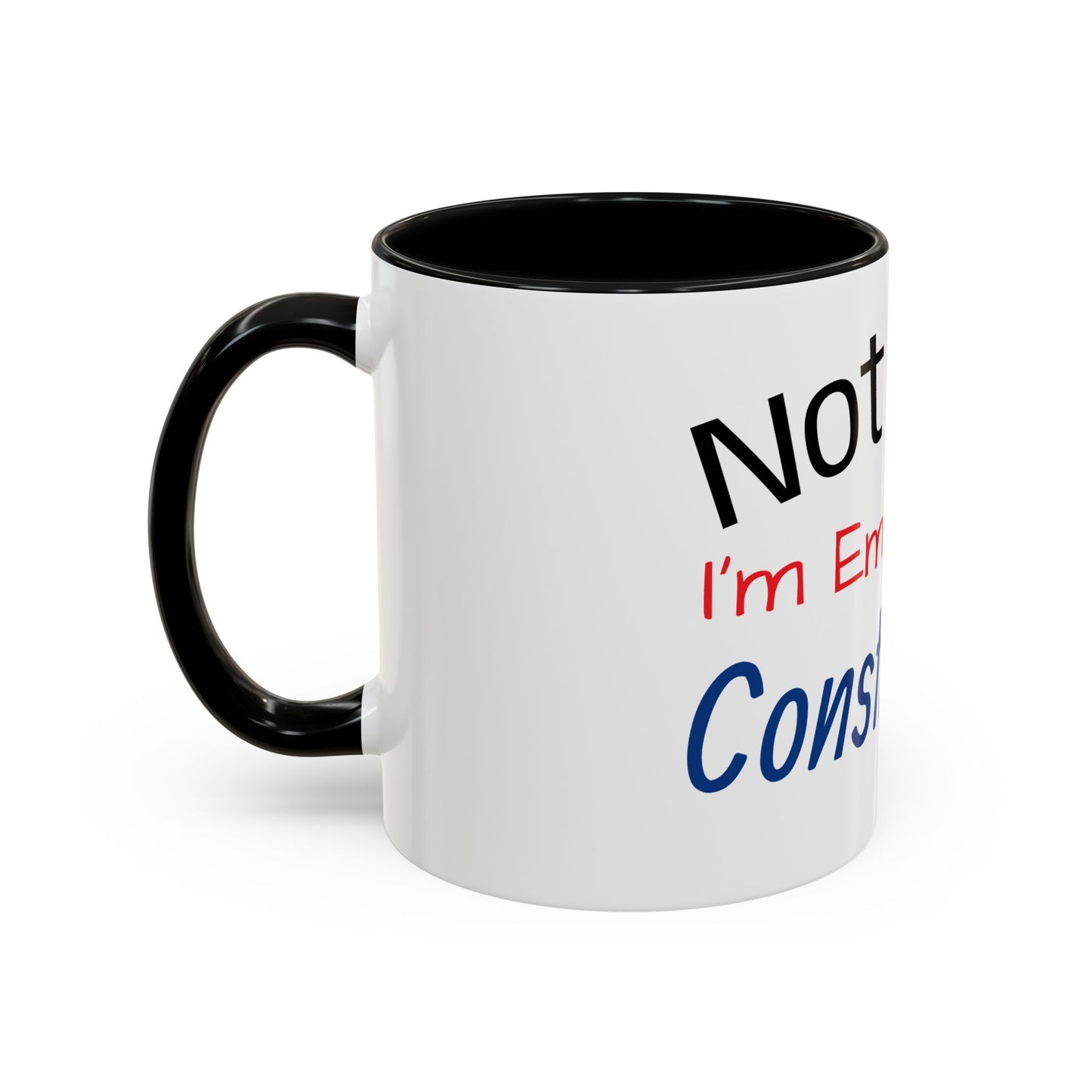 Funny Sloth Coffee Mug - Emotionally Constipated - Gift for Coffee Lovers, Office Humor, Birthday, Self-Care, Tea Lovers