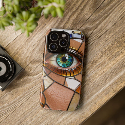 "I'll be Watching You" Tough Phone Case — Artistic Protective Smartphone Cover