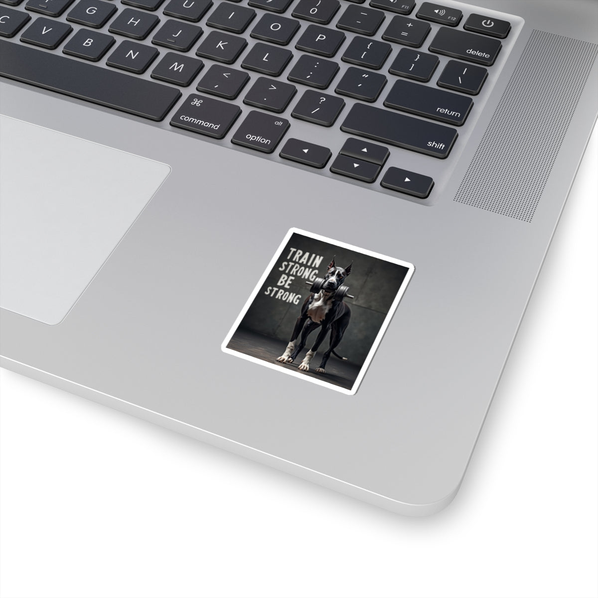 Great Dane Strength Sticker — Stronger Every Day Kiss-Cut Sticker
