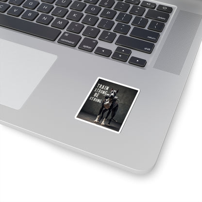 Great Dane Strength Sticker — Stronger Every Day Kiss-Cut Sticker