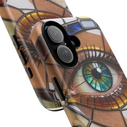 "I'll be Watching You" Tough Phone Case — Artistic Protective Smartphone Cover