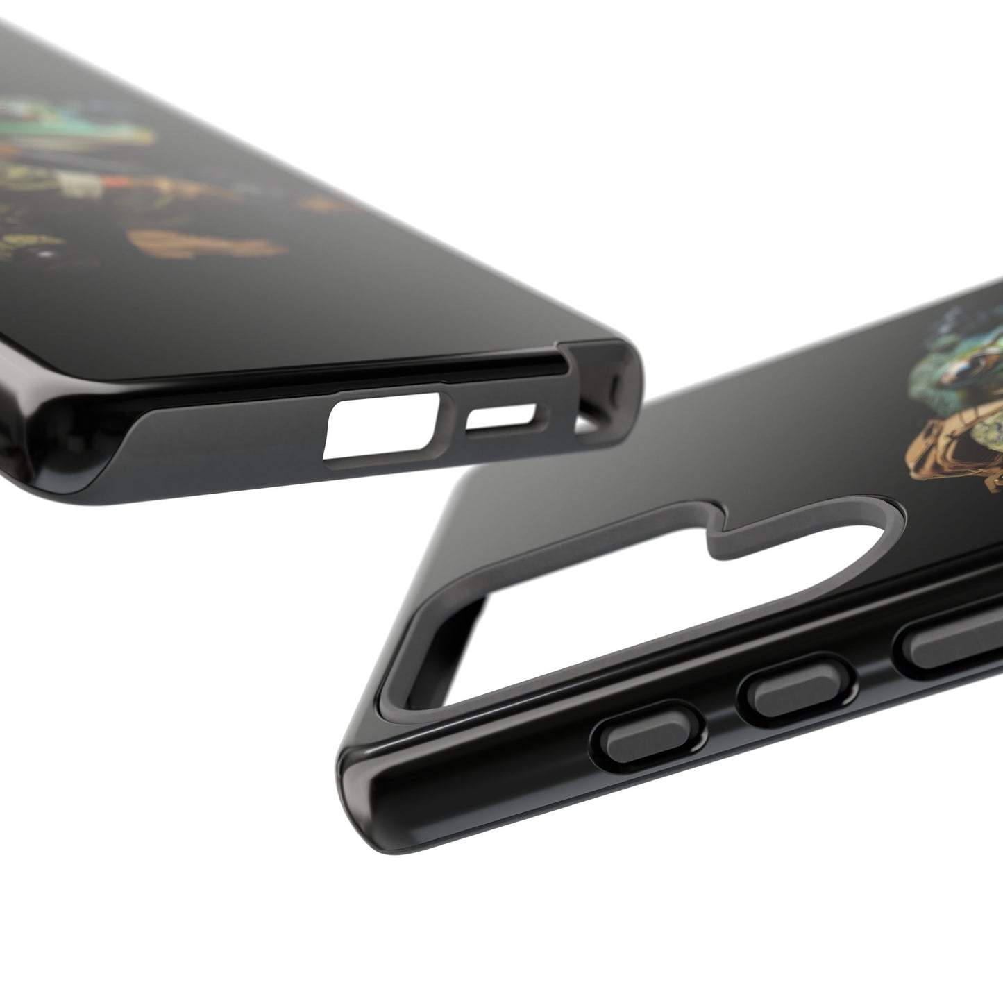 Tough Cases: Military Frog Phone Case, Phone Accessory, Unique Gift for Gamers, Animal Lovers, Stylish Protection