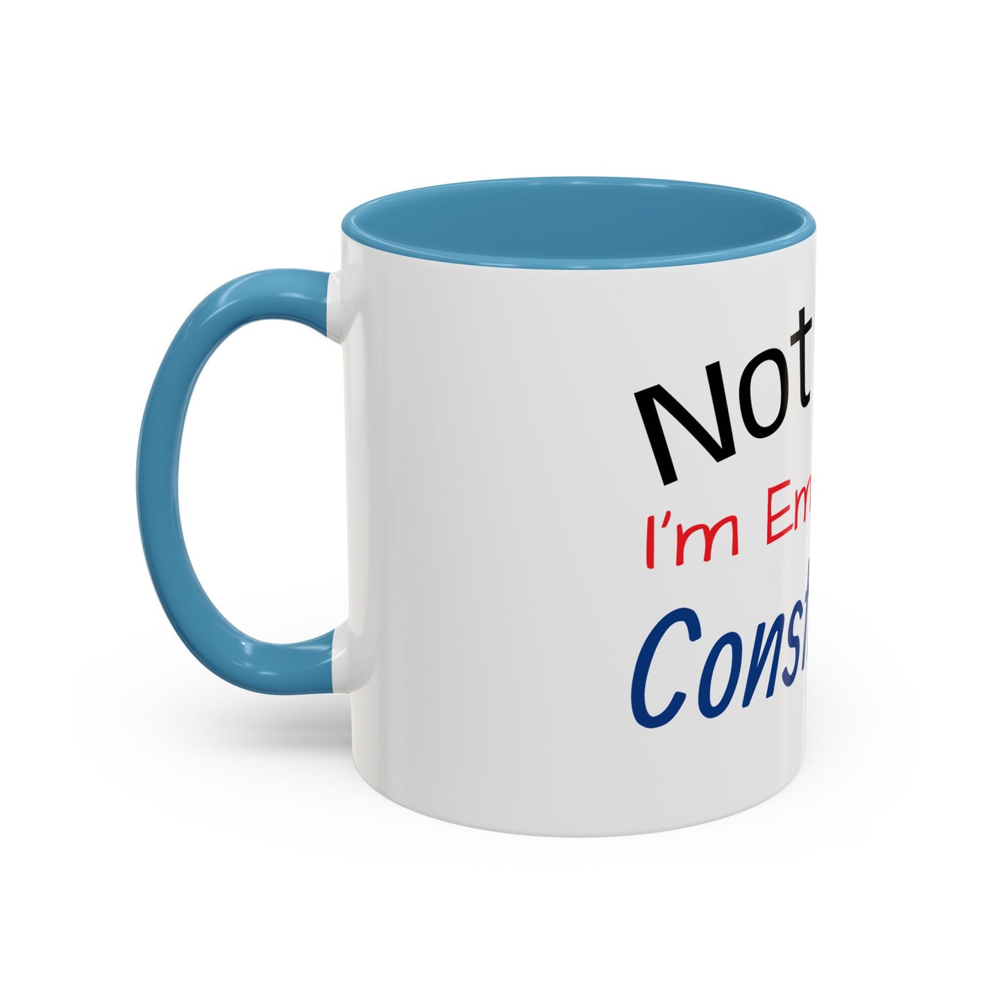 Funny Sloth Coffee Mug - Emotionally Constipated - Gift for Coffee Lovers, Office Humor, Birthday, Self-Care, Tea Lovers