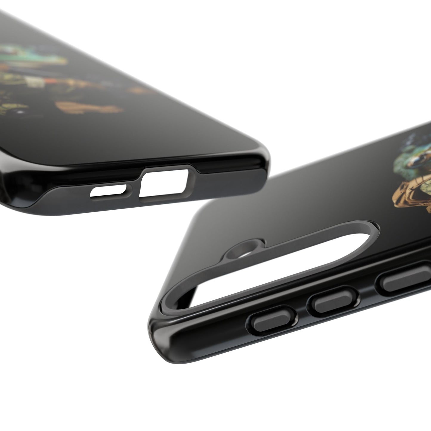 Tough Cases: Military Frog Phone Case, Phone Accessory, Unique Gift for Gamers, Animal Lovers, Stylish Protection