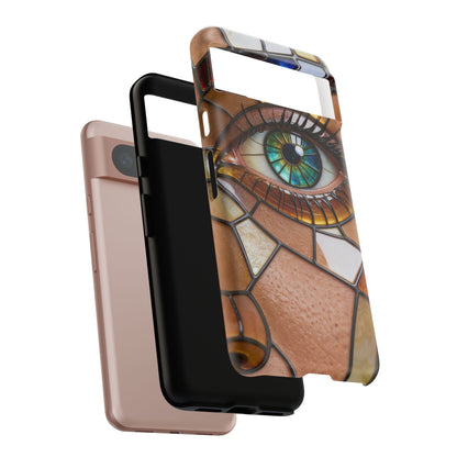 "I'll be Watching You" Tough Phone Case — Artistic Protective Smartphone Cover