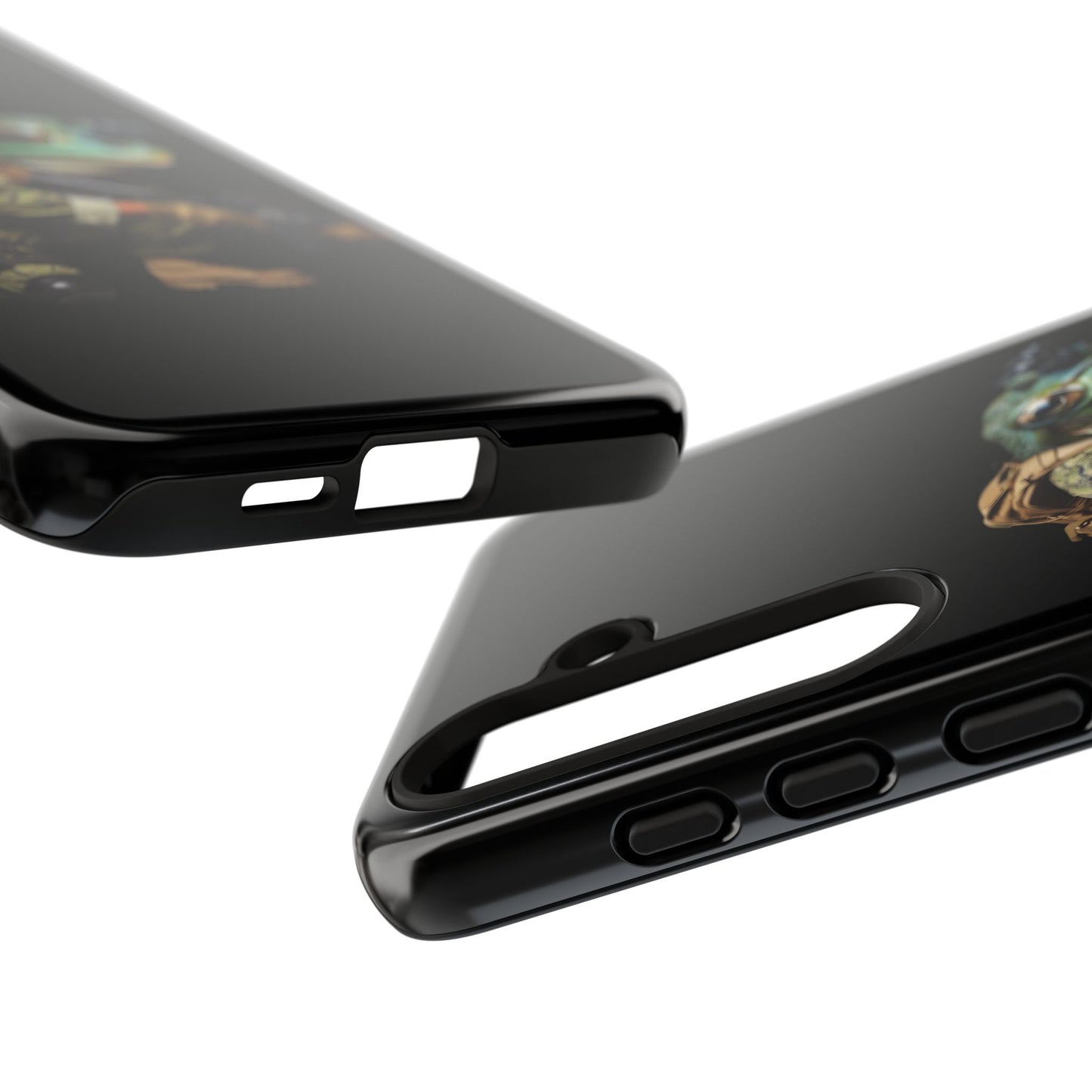 Tough Cases: Military Frog Phone Case, Phone Accessory, Unique Gift for Gamers, Animal Lovers, Stylish Protection