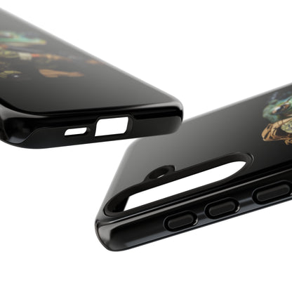 Tough Cases: Military Frog Phone Case, Phone Accessory, Unique Gift for Gamers, Animal Lovers, Stylish Protection
