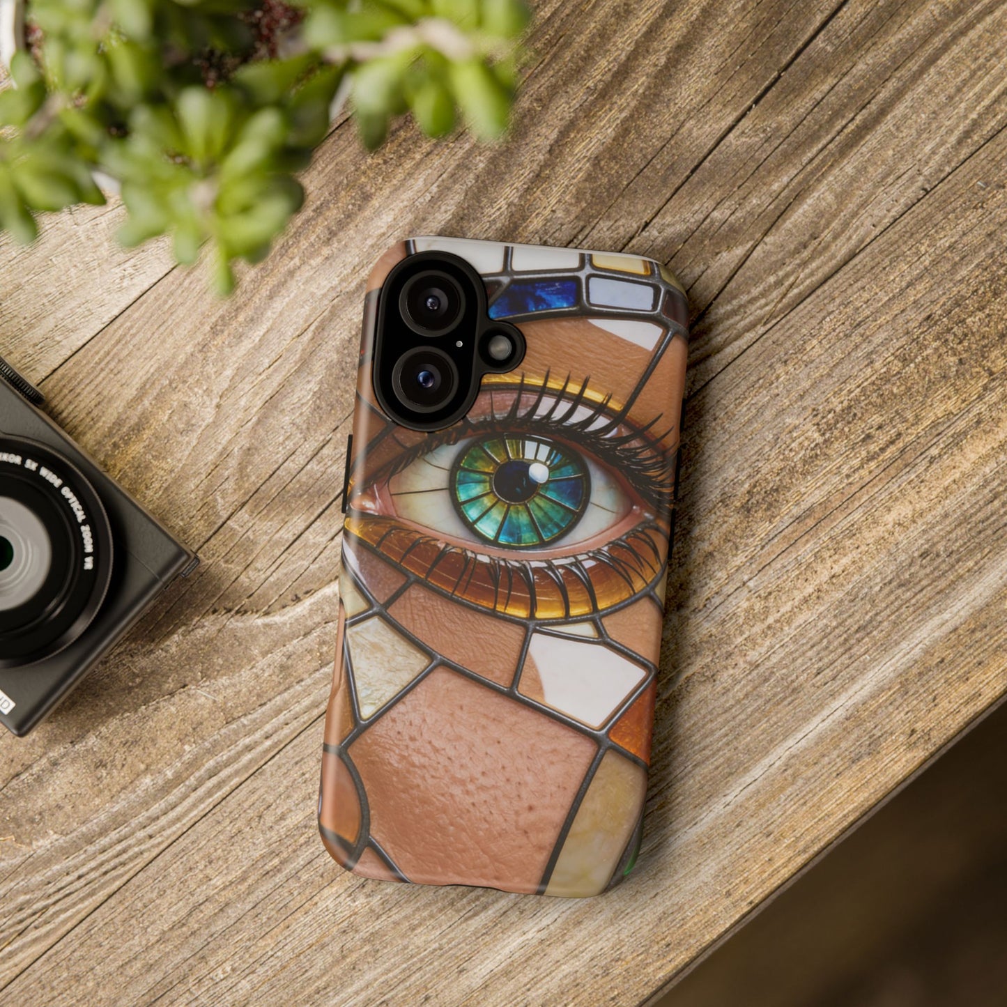 "I'll be Watching You" Tough Phone Case — Artistic Protective Smartphone Cover