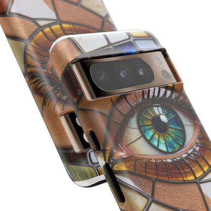 "I'll be Watching You" Tough Phone Case — Artistic Protective Smartphone Cover