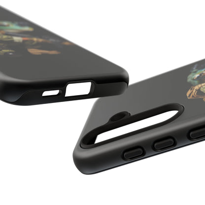 Tough Cases: Military Frog Phone Case, Phone Accessory, Unique Gift for Gamers, Animal Lovers, Stylish Protection