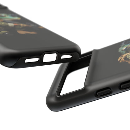 Tough Cases: Military Frog Phone Case, Phone Accessory, Unique Gift for Gamers, Animal Lovers, Stylish Protection