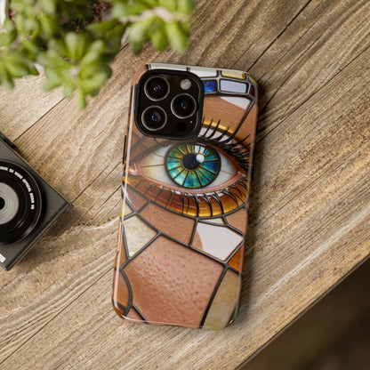 "I'll be Watching You" Tough Phone Case — Artistic Protective Smartphone Cover