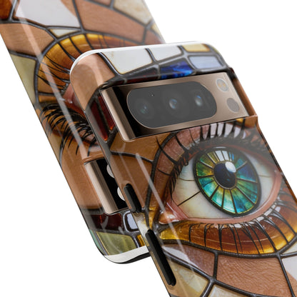"I'll be Watching You" Tough Phone Case — Artistic Protective Smartphone Cover
