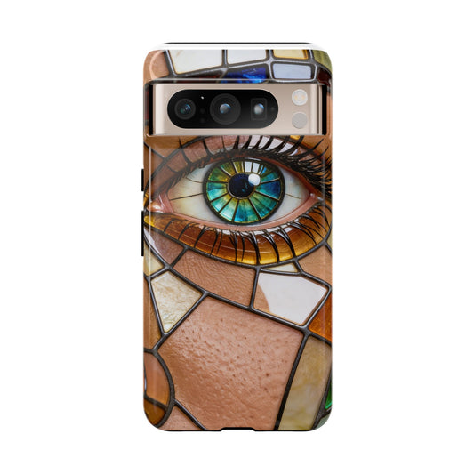 "I'll be Watching You" Tough Phone Case — Artistic Protective Smartphone Cover