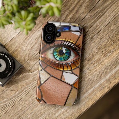 "I'll be Watching You" Tough Phone Case — Artistic Protective Smartphone Cover
