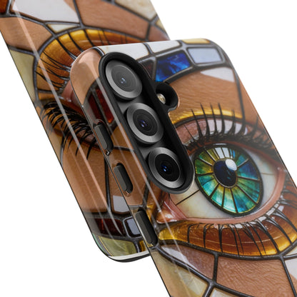 "I'll be Watching You" Tough Phone Case — Artistic Protective Smartphone Cover