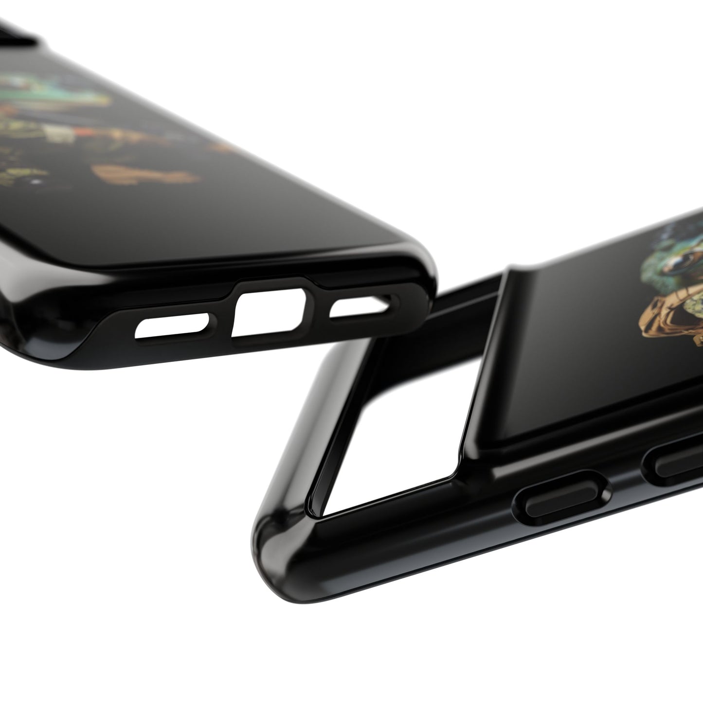 Tough Cases: Military Frog Phone Case, Phone Accessory, Unique Gift for Gamers, Animal Lovers, Stylish Protection