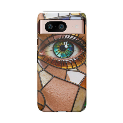 "I'll be Watching You" Tough Phone Case — Artistic Protective Smartphone Cover