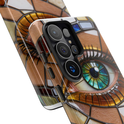 "I'll be Watching You" Tough Phone Case — Artistic Protective Smartphone Cover