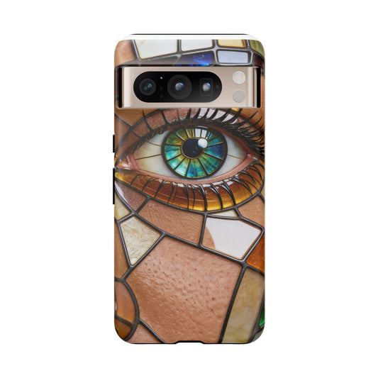 "I'll be Watching You" Tough Phone Case — Artistic Protective Smartphone Cover