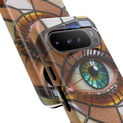 "I'll be Watching You" Tough Phone Case — Artistic Protective Smartphone Cover