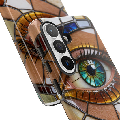 "I'll be Watching You" Tough Phone Case — Artistic Protective Smartphone Cover