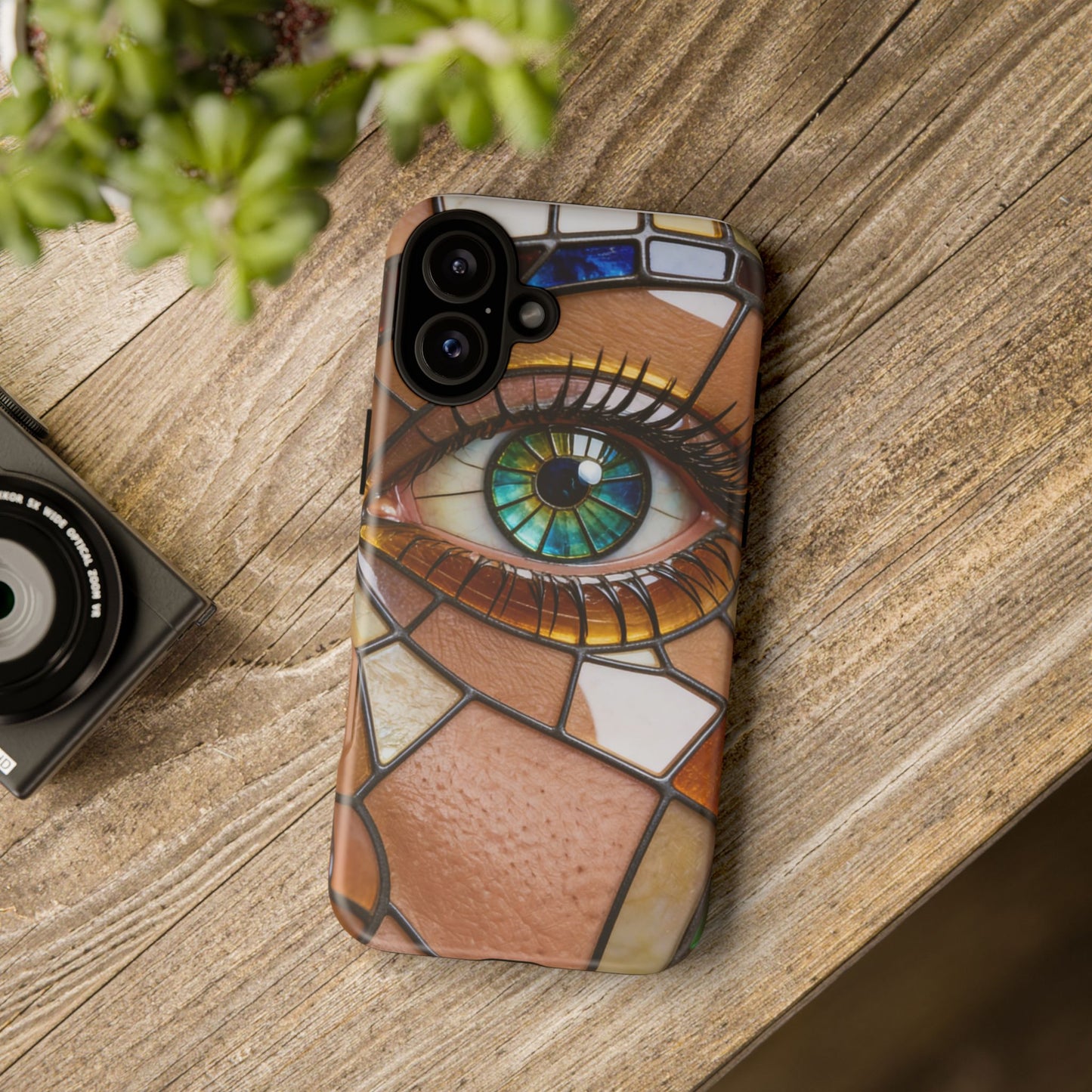 "I'll be Watching You" Tough Phone Case — Artistic Protective Smartphone Cover