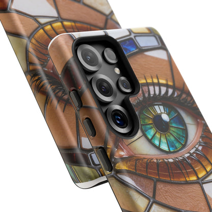 "I'll be Watching You" Tough Phone Case — Artistic Protective Smartphone Cover