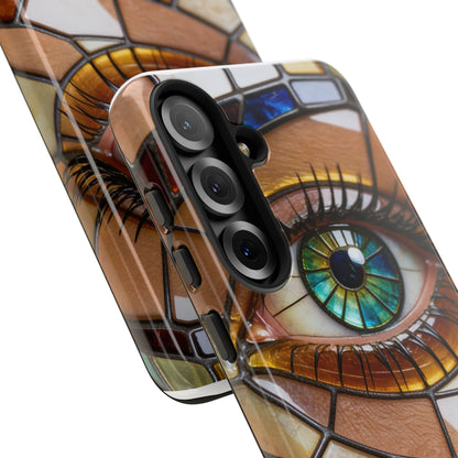 "I'll be Watching You" Tough Phone Case — Artistic Protective Smartphone Cover