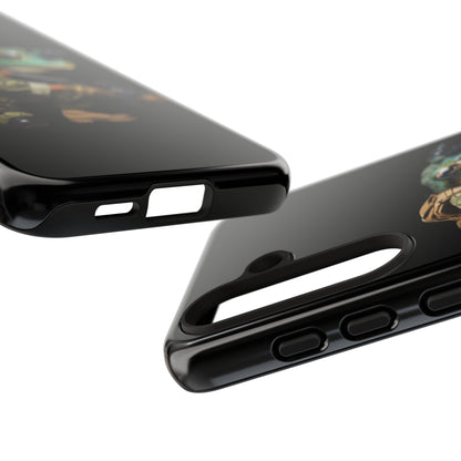 Tough Cases: Military Frog Phone Case, Phone Accessory, Unique Gift for Gamers, Animal Lovers, Stylish Protection