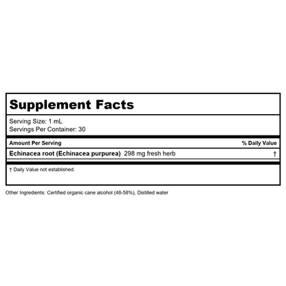 HERB PHARM Organic Golden Echinacea, 1 FZ